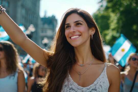 Independence day argentina: july celebration, national liberty, historic victory, patriotic ceremony, cultural festivity, sovereign recognition, freedom observance, civic pride, heritage event, - Powered by Adobe