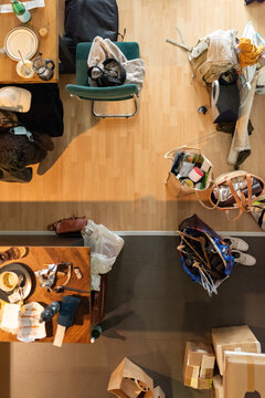 Belongings during relocation