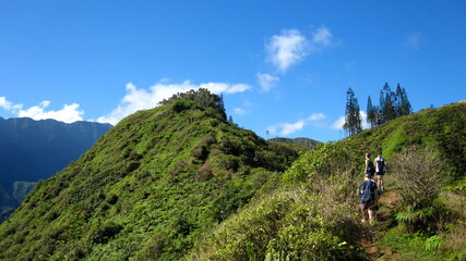 Blue skies at Maui, Hawaii