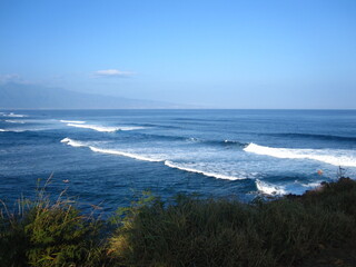 Blue skies at Maui, Hawaii