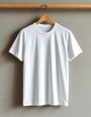 White T-shirt Mockup in Various Minimalist Settings