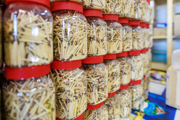Matches are the product of a large modern factory.