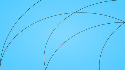Abstract blue background with a wavy lines