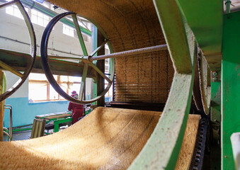 Special equipment in a modern match factory.