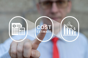 Cost estimate and annual income. Project cost estimation, calculate budget or resources to finish...