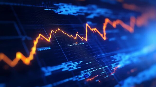 Journey through an electrifying digital landscape filled with vivid color contrasts as market trends pulse, revealing data insights and analytics that shape decisions in real time.