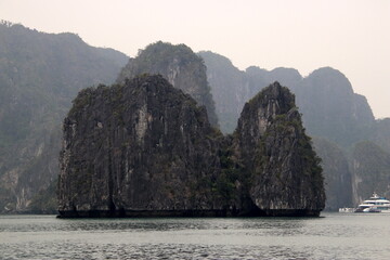ベトナムのハロン湾風景