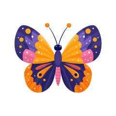 Colorful butterfly illustration