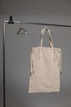 Linen bag on hanger