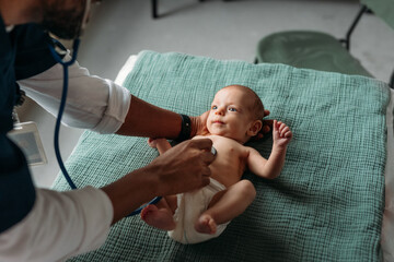 Pediatrician's examination