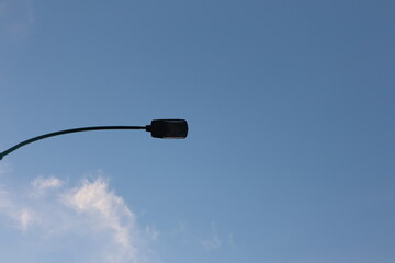 lamp on the sky