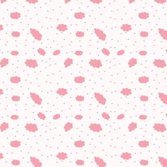 seamless pattern with hearts