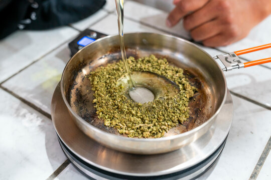 making cannabis oil