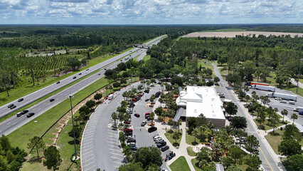 Florida Welcome Center, state of Florida facing southbound on Interstate I-75