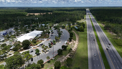 Official Florida Welcome Center, north facing on Interstate I-75