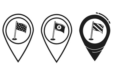 location-and-map-pins---black-icons-