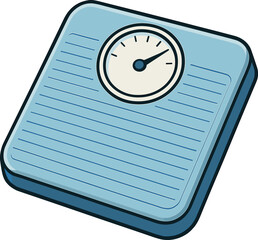 ヘルスメーターのイラスト