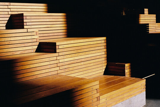 Film photo of Wooden Steps