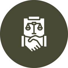 Agreement Vector Icon Design