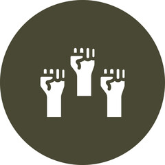 Black Lives Matter Vector Icon Design