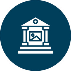 Museum Vector Icon Design