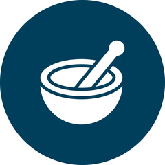 Mortar Vector Icon Design