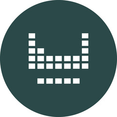 Periodic Table Vector Icon Design
