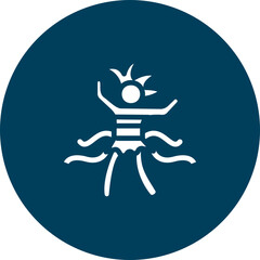 Carnival Dance Moves Vector Icon Design