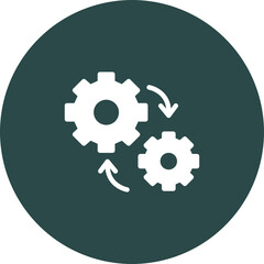 Process Vector Icon Design