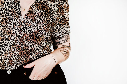 Leopard print shirt