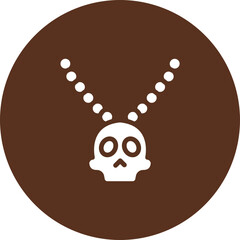 Skeleton Jewelry Vector Icon Design