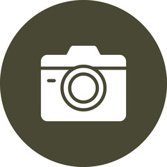 Camera Vector Icon Design