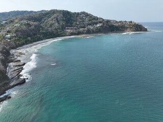 Fototapeta premium Herradura Bay, Costa Rica's scenic pacific coast