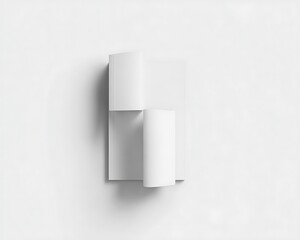 Blank brochure mock-up