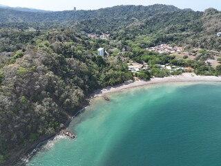 Obraz premium Playa Azul: Costa Rican Beachfront Paradise