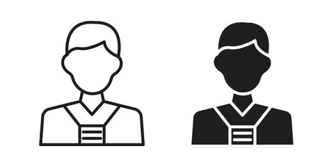 Tourist Guide icon vector collection. vector stock symbol illustrations