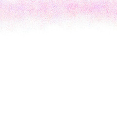 Fototapeta premium Scattered pastel pink and purple particles falling like confetti