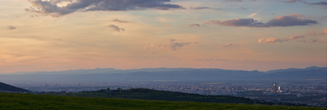 Panorama of Sofia