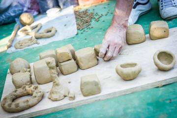 Creative Sparks Flying: Children Explore Art Through Painting, Drawing, Clay, Vibrant Colors, and Melodic Inspiration at School