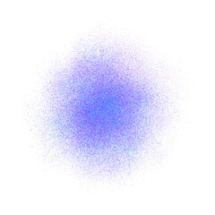Vibrant colorful particles splatter effect
