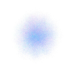 Colorful abstract splatter texture with blue and pink particles