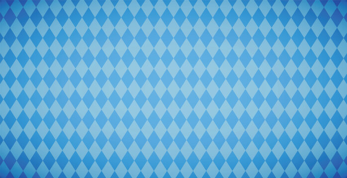 Bavarian background, Panoramic holiday template International German beer festival in Munich - Vector illustration