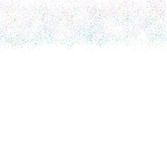 Abstract scattering of colorful digital particles