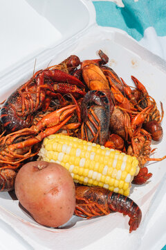 Crawfish Boil Lunch Summer Food