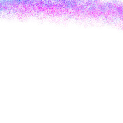 Abstract pink and purple color splatter pattern background