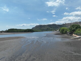 River Near Tivives Beach, Costa Rica Landscape