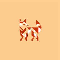 Fox Logo Vector 4