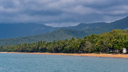 Palm Cove is a tiny enclave of fine dining, luxury resorts and spectacular pools beside a palm...