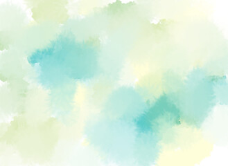 Green water color back ground