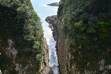 日向岬　馬ヶ背の風景